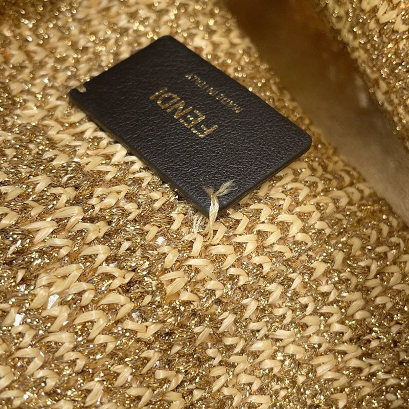 フェンディ ショルダーバッグ ズッカ柄 モン トレゾール ミニ ストロー 8BS010 FENDI 2wayハンドバッグ