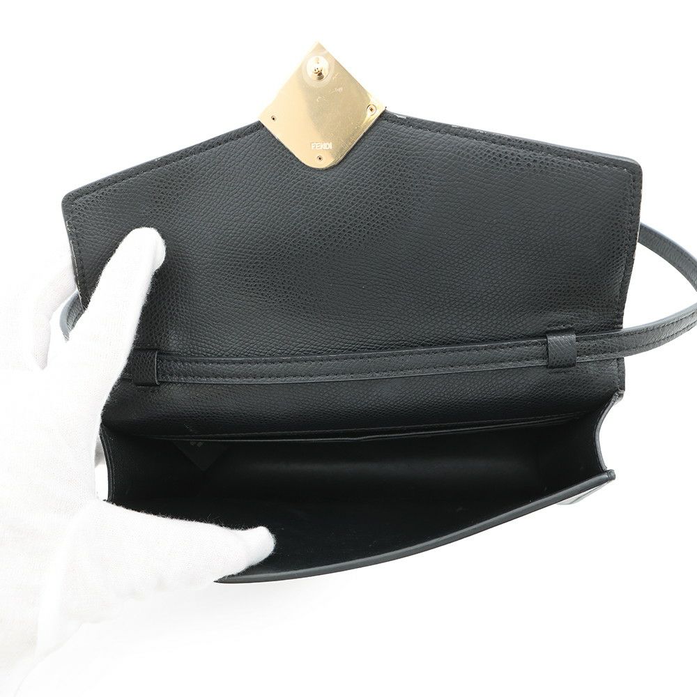 フェンディ ショルダーウォレット FFダイヤモンド レザー 8M0488 FENDI  