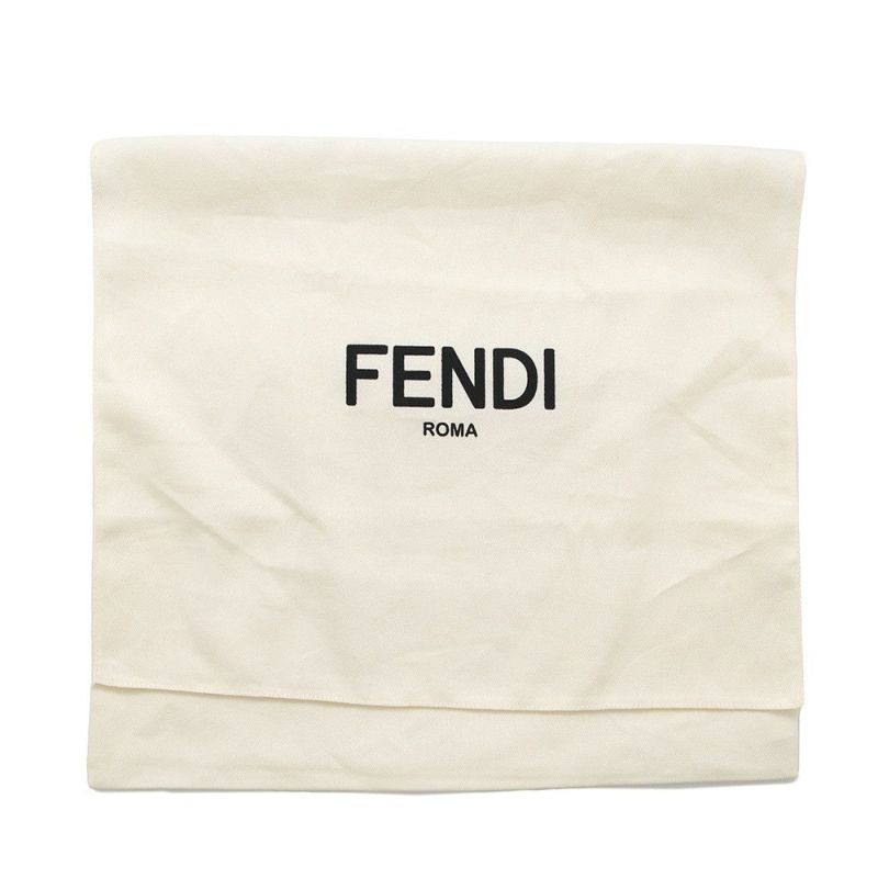 フェンディ ショルダーウォレット FFダイヤモンド レザー 8M0488 FENDI 長財布 黒