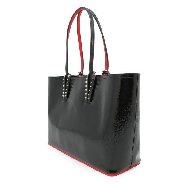 クリスチャン・ルブタン トートバッグ カバタ CABATA スタッズ 3175207 Christian Louboutin ポーチ付き 黒