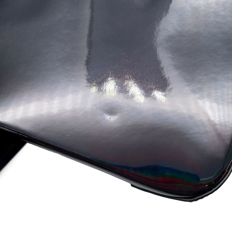 クリスチャン・ルブタン チェーンショルダーバッグ ホットチック パテント 1235034 Christian Louboutin 黒