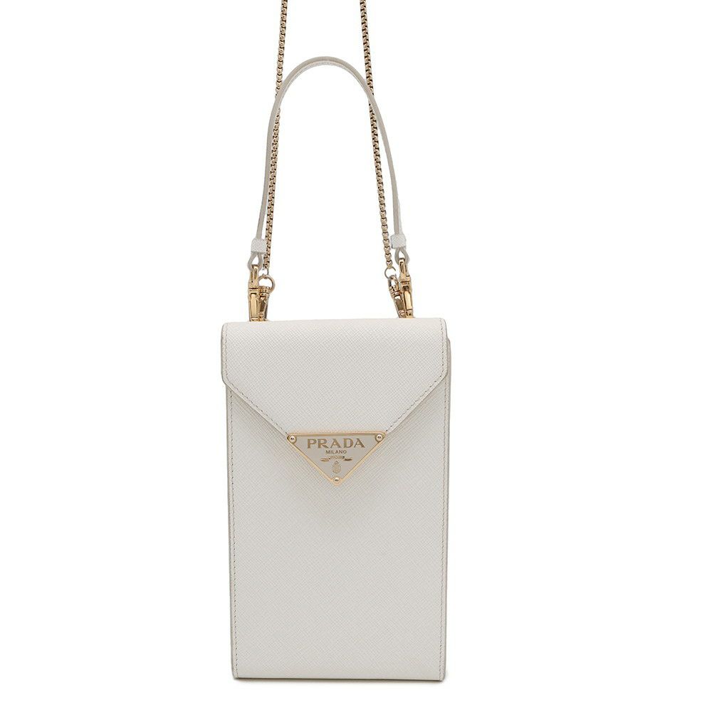 プラダ ハンドバッグ ミニバッグ サフィアーノレザー 1BP050 PRADA 2way 白