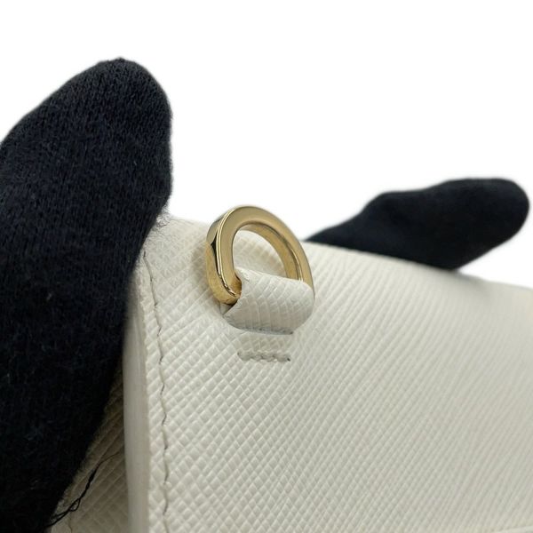 プラダ ハンドバッグ ミニバッグ サフィアーノレザー 1BP050 PRADA 2way 白