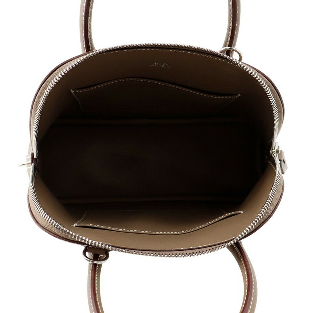 エルメス ボリード1923 25 エトゥープ/シルバー金具 エバーカラー K刻印 HERMES 2wayショルダー