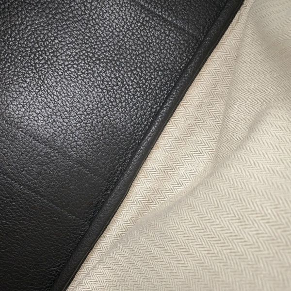 エルメス トートバッグ ガーデンパーティPM ブラック/シルバー金具 カントリー □K刻印 黒