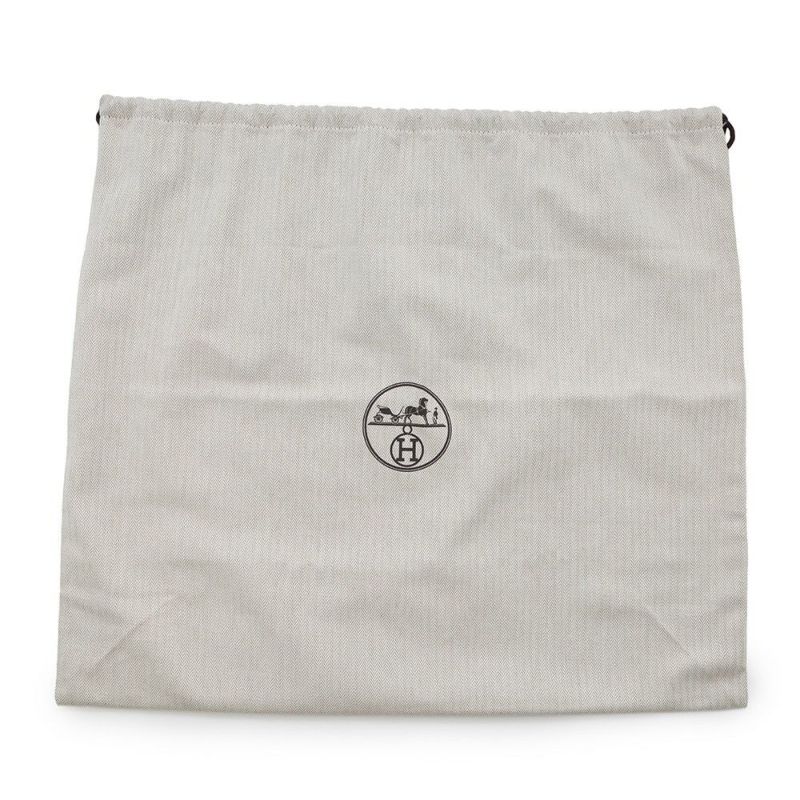 エルメス トートバッグ ガーデンパーティPM ブラック/シルバー金具 カントリー □K刻印 黒