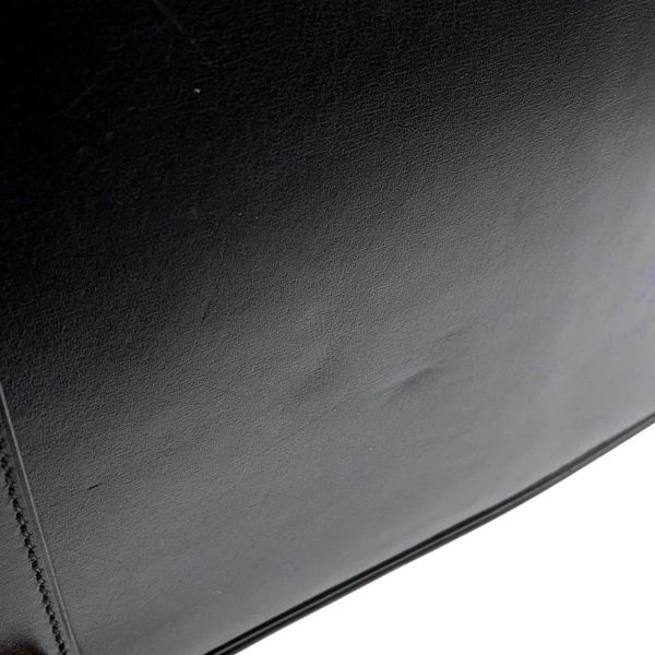 エルメス ハンドバッグ オータクロア32 タッチ ブラック/パーシュマン/ゴールド金具 ボックスカーフ/オーストリッチ 〇Y刻印 黒