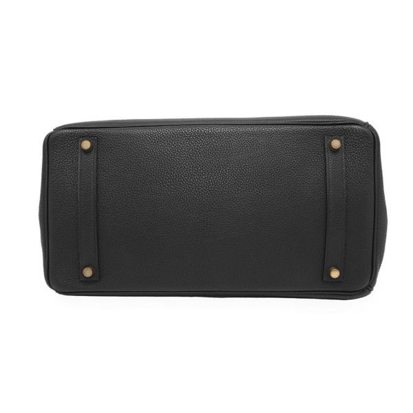 エルメス バーキン35 ブラック/ゴールド金具 トゴ □G刻印 HERMES Birkin ハンドバッグ 黒