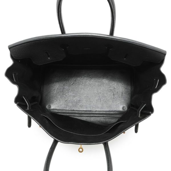 エルメス バーキン35 ブラック/ゴールド金具 トゴ □G刻印 HERMES Birkin ハンドバッグ 黒