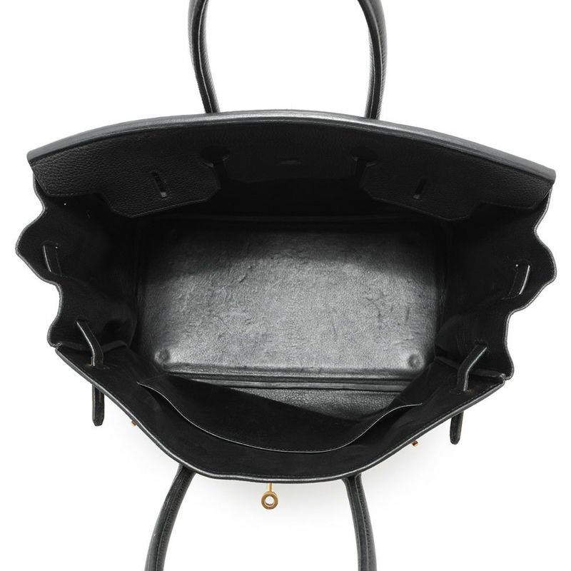 エルメス バーキン35 ブラック/ゴールド金具 トゴ □G刻印 HERMES Birkin ハンドバッグ 黒