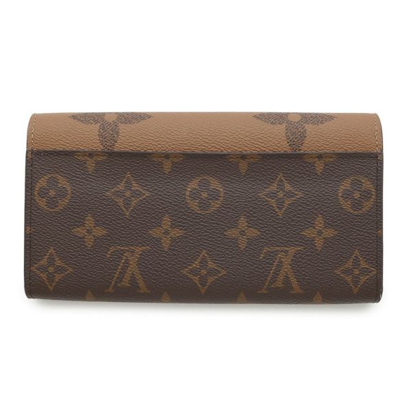 ルイヴィトン 長財布 モノグラム・ジャイアント リバース ポルトフォイユ・サラ M80726 LOUIS VUITTON ブラック 黒