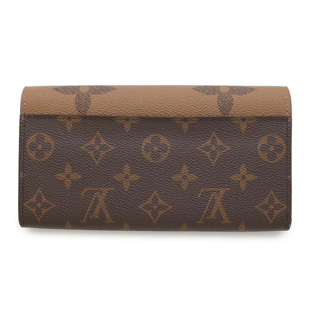 ルイヴィトン 長財布 モノグラム・ジャイアント リバース ポルトフォイユ・サラ M80726 LOUIS VUITTON ブラック 黒