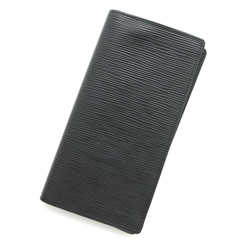ルイヴィトン 長財布 エピ ポルトフォイユ・ブラザ M60622 LOUIS VUITTON 黒 ブラック