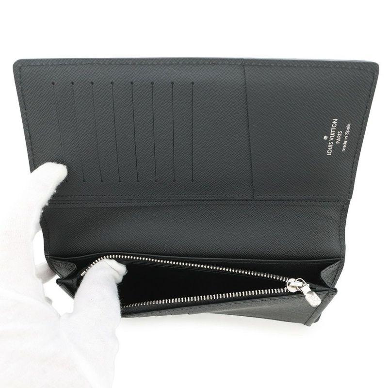 ルイヴィトン 長財布 エピ ポルトフォイユ・ブラザ M60622 LOUIS VUITTON 黒 ブラック