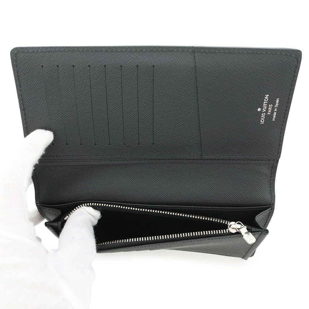 ルイヴィトン 長財布 エピ ポルトフォイユ・ブラザ M60622 LOUIS VUITTON 黒 ブラック