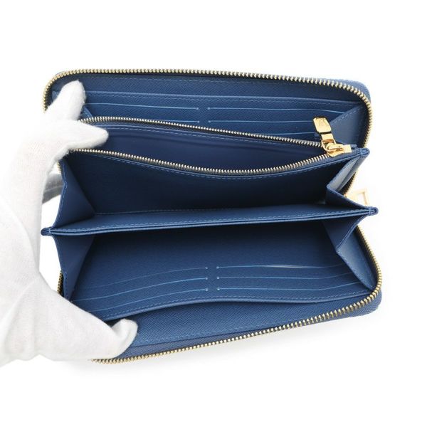 ルイヴィトン 長財布 モノグラム・デニム/LV リミックス ジッピー・ウォレット M82958