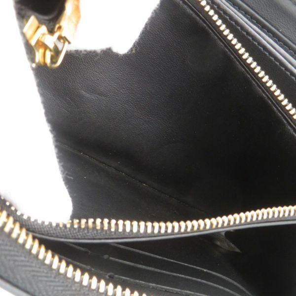 ルイヴィトン 長財布 モノグラム・ラムレザー ジッピー・ウォレット M81510 LOUIS VUITTON ヴィトン 財布 黒 ブラック