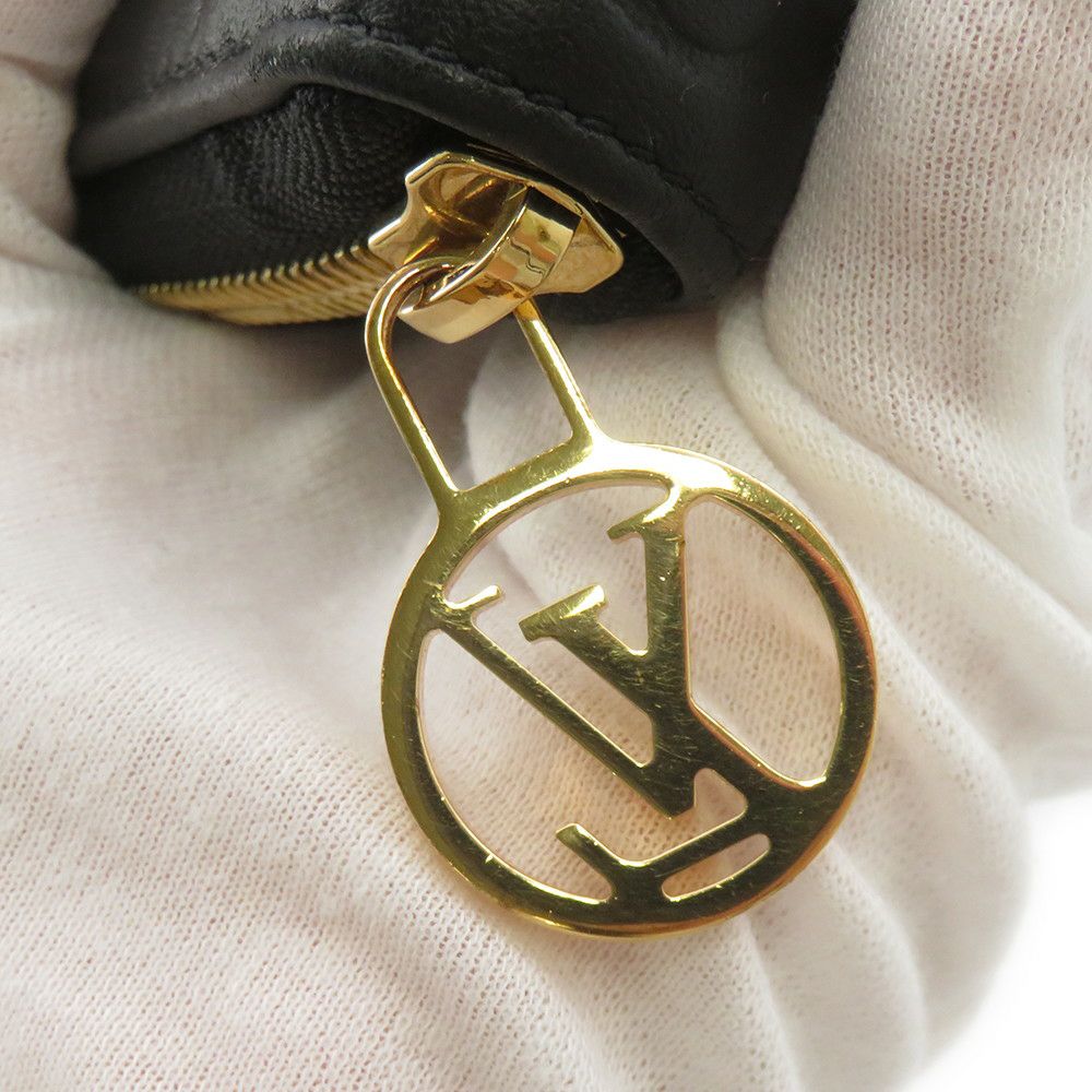 ルイヴィトン 長財布 モノグラム・ラムレザー ジッピー・ウォレット M81510 LOUIS VUITTON ヴィトン 財布 黒 ブラック