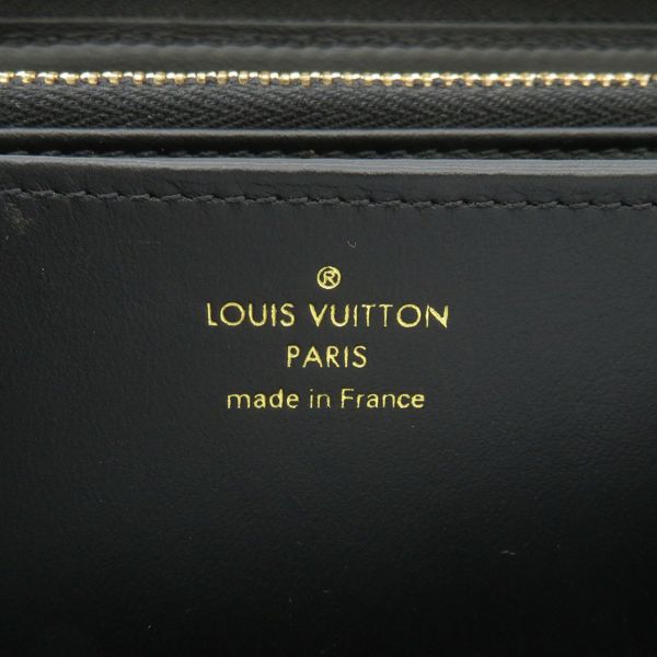 ルイヴィトン 長財布 モノグラム・ラムレザー ジッピー・ウォレット M81510 LOUIS VUITTON ヴィトン 財布 黒 ブラック