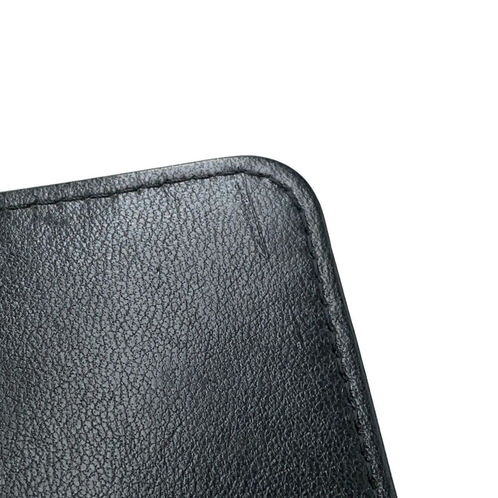 シャネル チェーンウォレット マトラッセ ココマーク ラムスキン AP2056 CHANEL 財布 黒