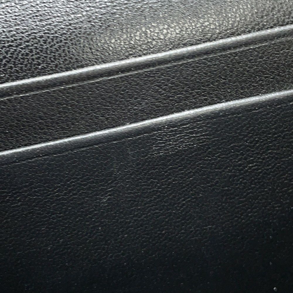 シャネル チェーンウォレット マトラッセ ココマーク ラムスキン AP2056 CHANEL 財布 黒