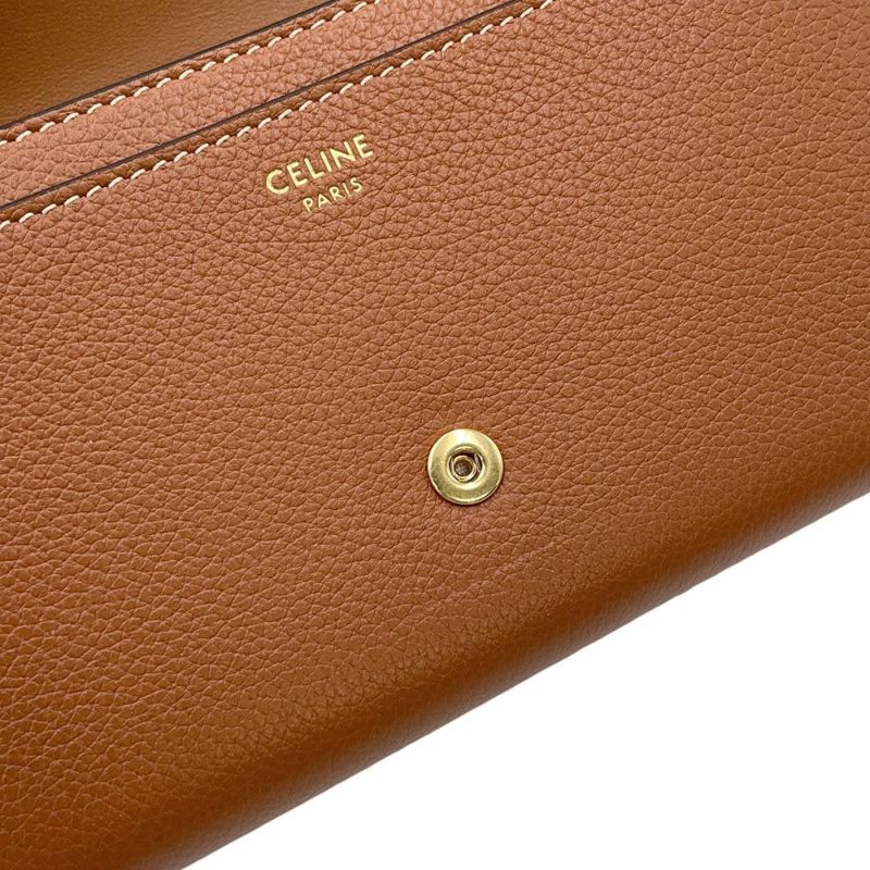 セリーヌ 長財布 ラージウォレット サプルカーフレザー 10M053GHH.04LU CELINE