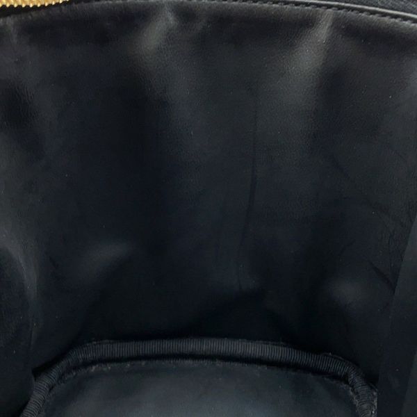 シャネル バニティバッグ ココマーク キャビアスキン 縦型 A01998 CHANEL 化粧ポーチ コスメポーチ 黒