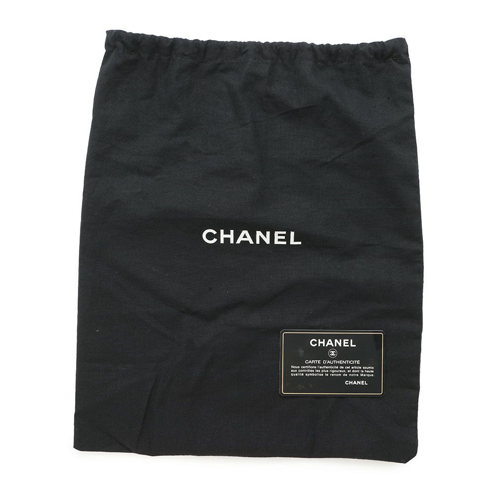 シャネル バニティバッグ ココマーク キャビアスキン 縦型 A01998 CHANEL 化粧ポーチ コスメポーチ 黒