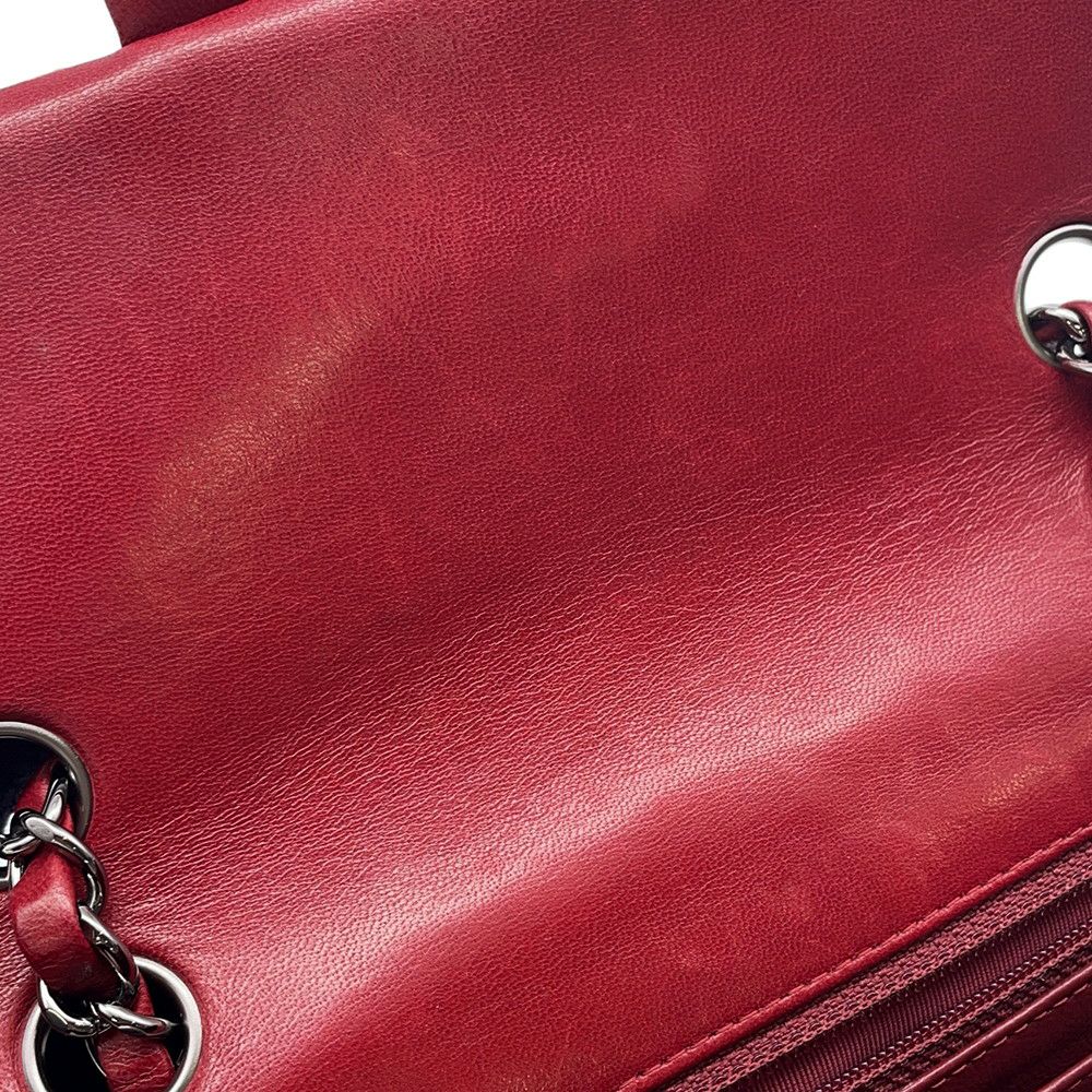 シャネル チェーンショルダーバッグ ココマーク ラムスキン CHANEL ミニ フラップ バッグ