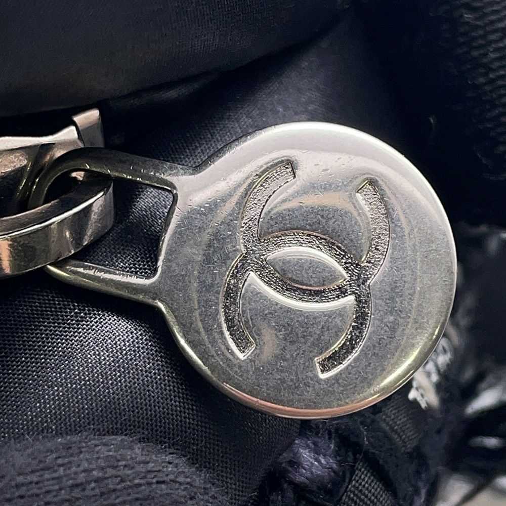 シャネル ショルダーバッグ ココネージュ ロゴ ココマーク ナイロン A57587 CHANEL バッグ 黒