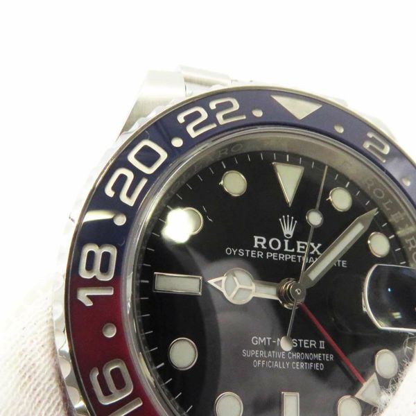 ロレックス GMTマスター2 126710BLRO ROLEX 腕時計 黒文字盤
