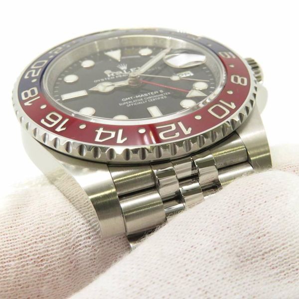 ロレックス GMTマスター2 126710BLRO ROLEX 腕時計 黒文字盤