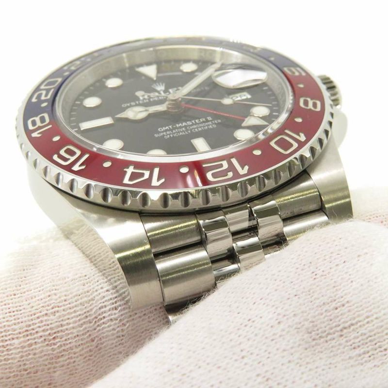 ロレックス GMTマスター2 126710BLRO ROLEX 腕時計 黒文字盤