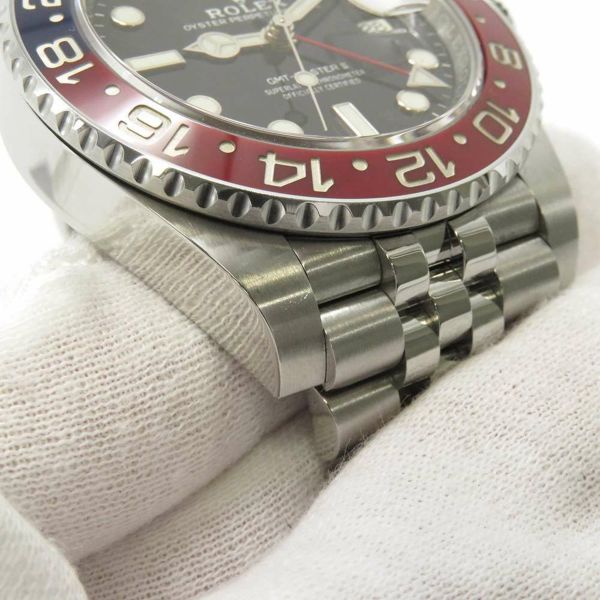 ロレックス GMTマスター2 126710BLRO ROLEX 腕時計 黒文字盤