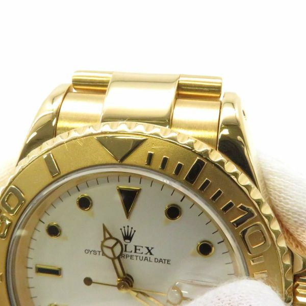 ロレックス ヨットマスター 16628 X番 ROLEX 腕時計 白文字盤