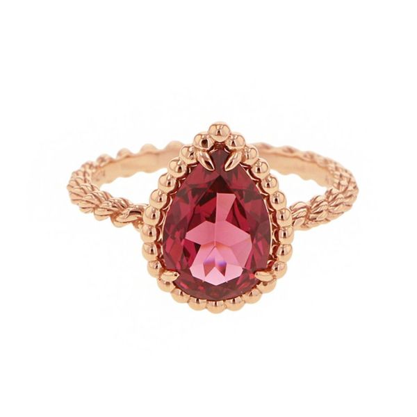 ブシュロン リング セルパンボエム リング スモール ロードライトガーネット 1P 計1.90ct K18PGピンクゴールド サイズ49 JRG02783 指輪