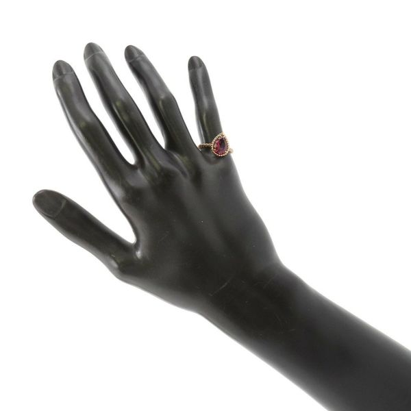 ブシュロン リング セルパンボエム リング スモール ロードライトガーネット 1P 計1.90ct K18PGピンクゴールド サイズ49 JRG02783 指輪