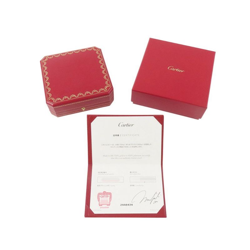 カルティエ ネックレス トリニティ ダイヤモンド K18YG/K18PG/K18WG Cartier ペンダント