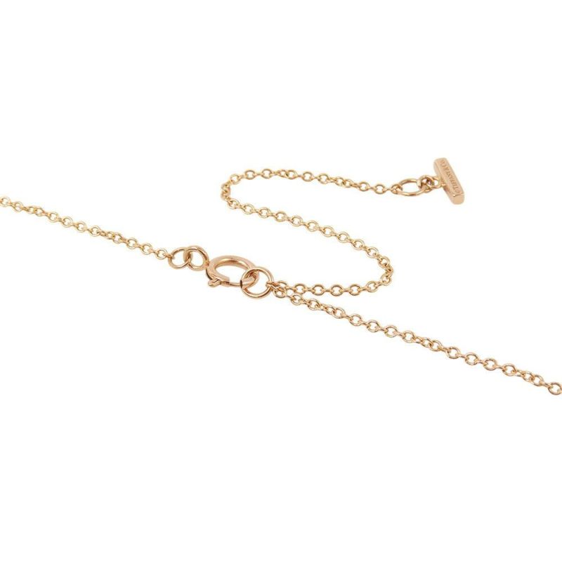 ティファニー ネックレス T トゥー サークル ペンダント マザーオブパール K18PGピンクゴールド Tiffany&Co.