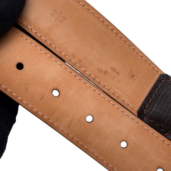 ルイヴィトン ベルトユタライン エキソン サンチュール レザー  サイズ95 LOUIS VUITTON メンズ
