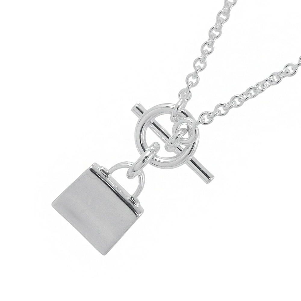 エルメス ネックレス アミュレット ケリー SV925シルバー HERMES ジュエリー ペンダント