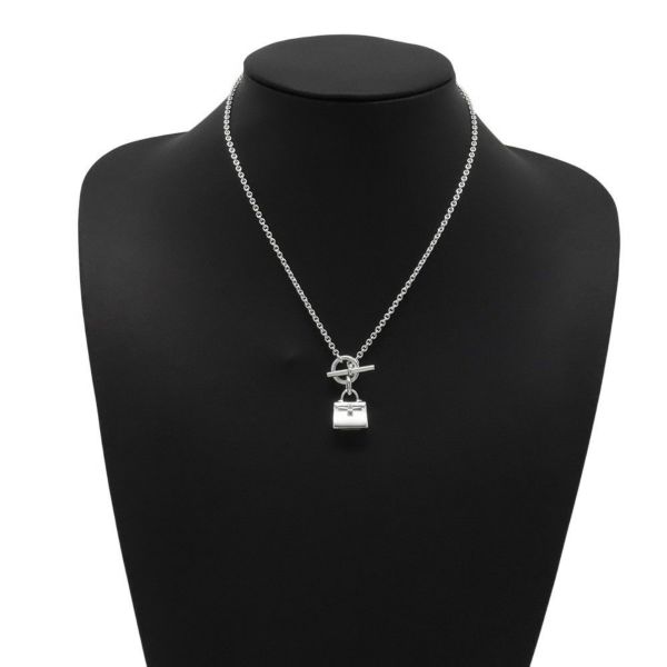 エルメス SV925 アミュレット ケリー ネックレス エルメス ネックレス アミュレット ケリー SV925シルバー HERMES