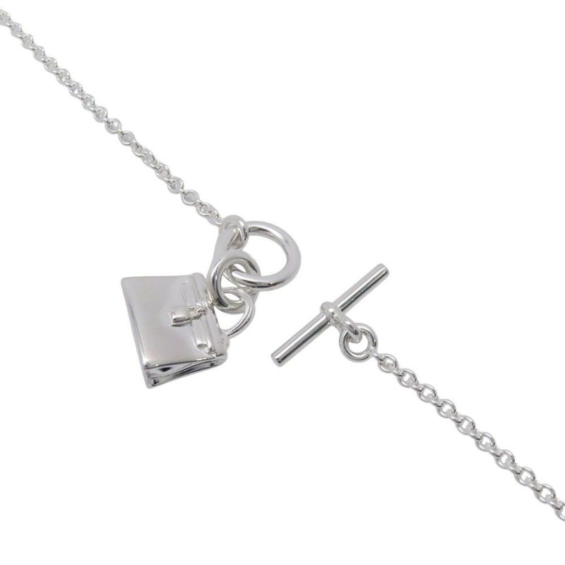 エルメス ネックレス アミュレット ケリー SV925シルバー HERMES ジュエリー ペンダント