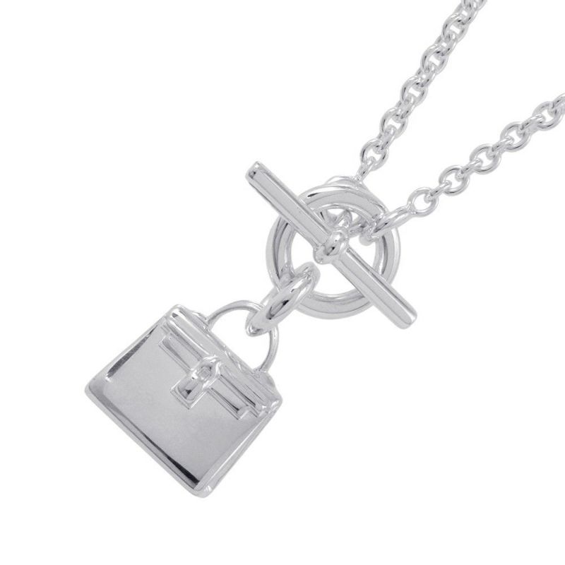 エルメス ネックレス アミュレット ケリー SV925シルバー HERMES ジュエリー ペンダント