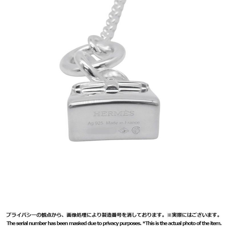 エルメス ネックレス アミュレット ケリー SV925シルバー HERMES ジュエリー ペンダント