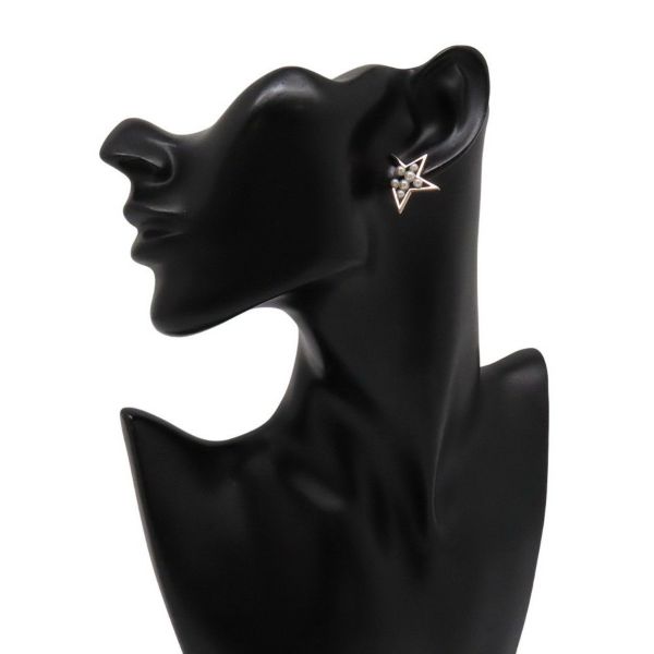 タサキ ピアス アブストラクト スター 真珠 パール K18PGピンクゴールド/K18YGイエローゴールド/サクラゴールド