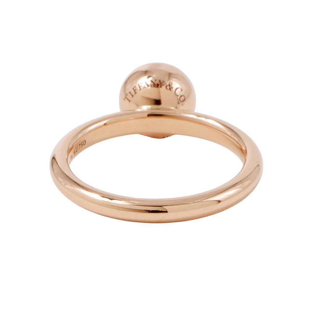 ティファニー リング ハードウェア ボール リング K18PGピンクゴールド リングサイズ約11号 Tiffany&Co. 指輪