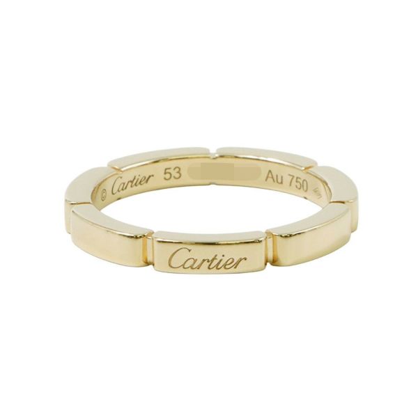 カルティエ リング マイヨン パンテール リング K18YGイエローゴールド リングサイズ53 B4079900 ウェディングリング 指輪