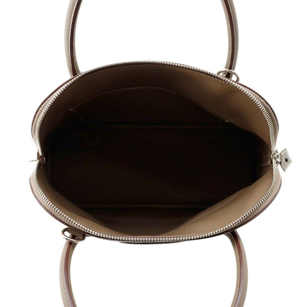 エルメス ハンドバッグ ボリード31 エトゥープ/シルバー金具 トリヨンクレマンス A刻印 2wayショルダー