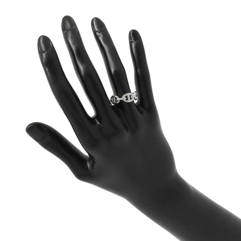 エルメス リング シェーヌダンクル アンシェネPM SV925シルバー リングサイズ50 HERMES ジュエリー